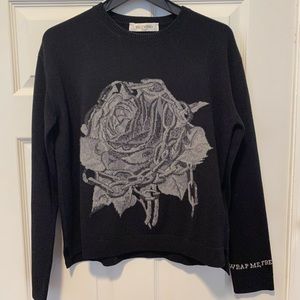 VALENTINO "Wrap Me. Free Me. See Me" sweater